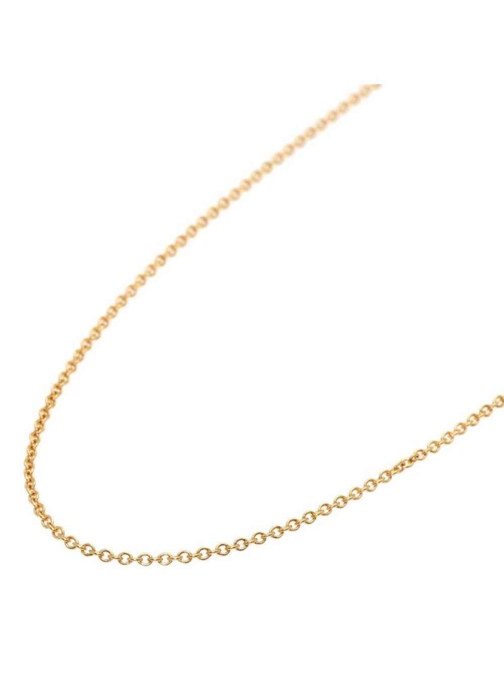 Tiffany & Co Chain 45 Necklace 18k Pink Gold